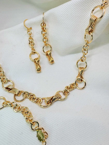 سرویس کامل برند شین مدل «پیوند زرین» | طرح گره عشق با گارانتی 1 ساله