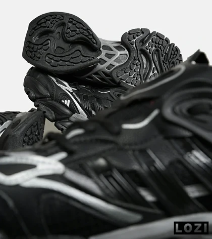 کفش کتانی مردانه و زنانه مشکی طوسی ADIDAS performance x9000l4