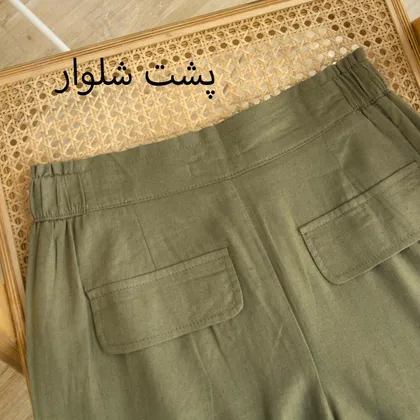 شلوار لینن 18510