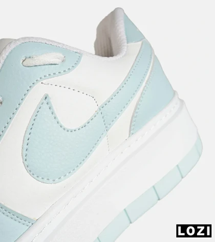 کفش مردانه و زنانه سفید آبی NIKE AIR FORCE مدل 7814