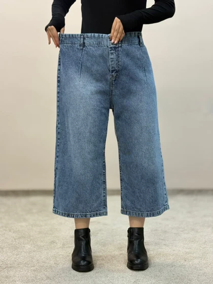 شلوار واید سایز بزرگ 6289