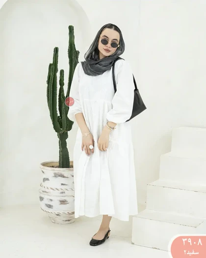 پیراهن خامه دوزی 3908