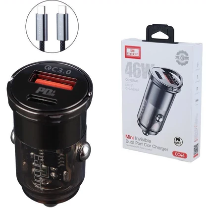 شارژر فندکی فست شارژ ارلدام Earldom مدل CC46 توان 46 وات
