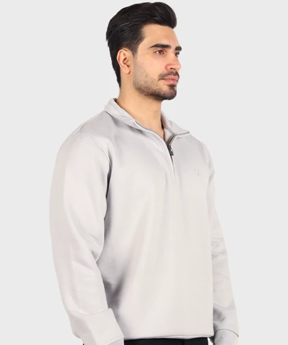 دورس نیم زیپ مردانه ساده 0653
