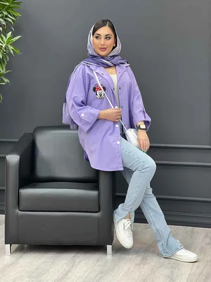 مانتو داکرون دوخت دار میکی موس