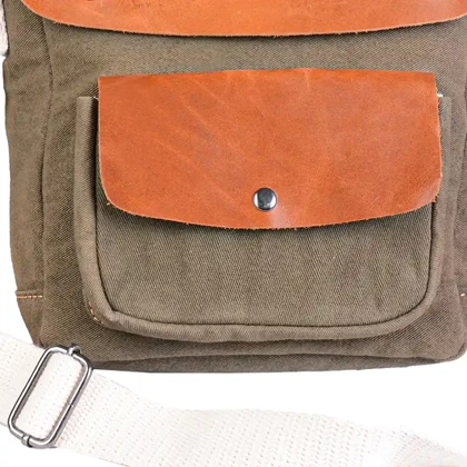 کیف دوشی زنانه کتان 005