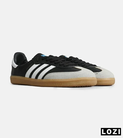کفش کتانی مردانه و زنانه سامبا مشکی طوسی قهوه ای ADIDAS Samba مدل 4759