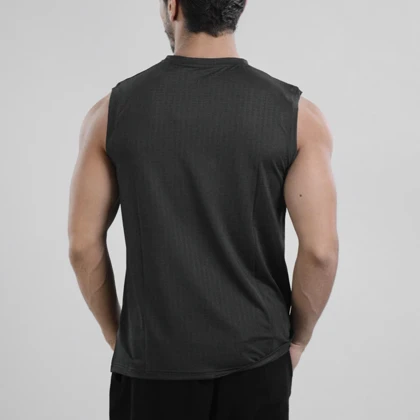 رکابی ورزشی مردانه نایک مدل Dri Fit-033 طوسی تیره