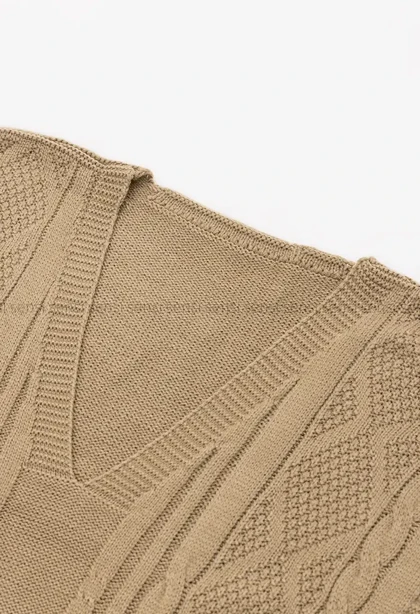 وست بافت طرح لوزی کد1004560