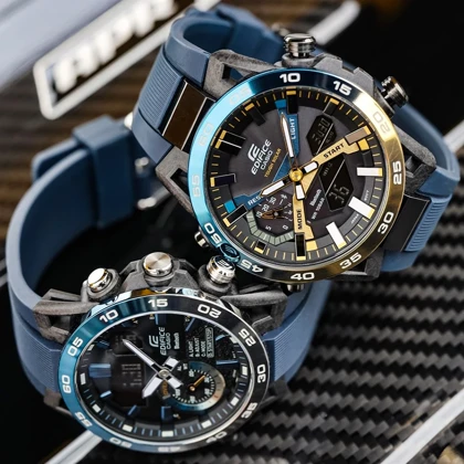 ساعت مچی مردانه کاسیو ادیفایسCASIO EDIFICE ECB-40NP-1A
