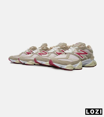 کفش کتانی زنانه قهوه ای کرم NEW BALANCE 9060