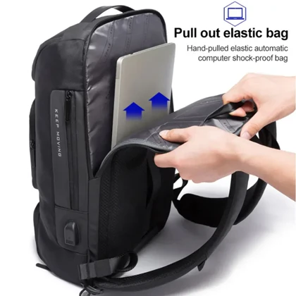 کوله پشتی اورجینال بنج مدل BANGE - BG7078 BangePro