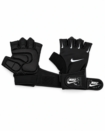 دستکش اسپرت ورزشی باشگاهی زنانه مدل نایک Nike رنگ مشکی
