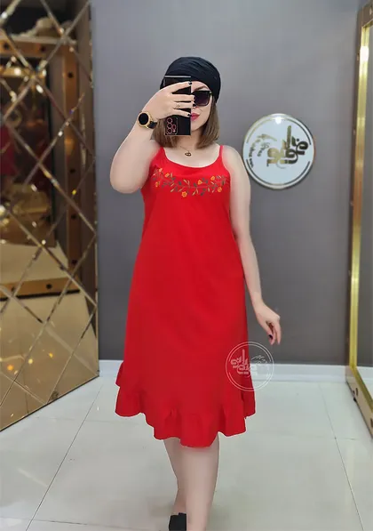 پیراهن گلدوزی نایلا