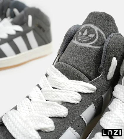 کفش کتانی نیم ساق مردانه و زنانه خاکستری ADIDAS Campus