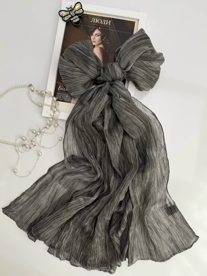 شال ویسکوز خطی ساده 20680