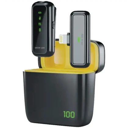 میکروفن یقه ای بی سیم گرین لاین مدل GM-65X Lightning لایتنینگ