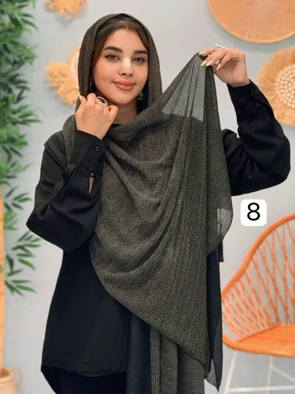 3247-شال مشکی آرامیس