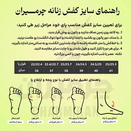 دمپایی زنانه چرمیران مدل 211 سه پل