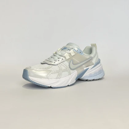 کفش ورزشی نایک وی توی کی V2K سفید آبی کیفیت مستر
