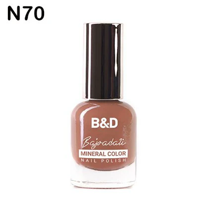 لاک ناخن بی اند دی B&D ساده سری N
