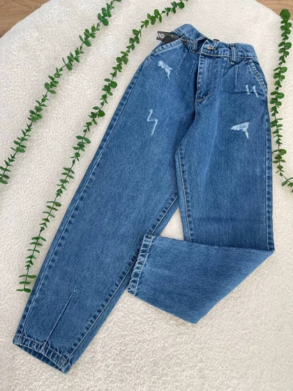 شلوار جین مام استایل