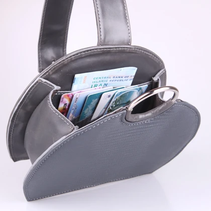 کیف کمری زنانه چرم یلسان مدل روژینا کد007-GL