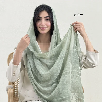 شال زنانه لینن زوما بلا | آی بولک