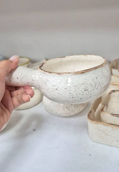 سوپ خوری دسته دار سرامیک روستیک