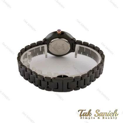 ساعت رادو زنانه سرامیکی صفحه مشکی مهندسی Rado-5208-L