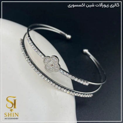 بنگل نگینی زنانه کد bnz01