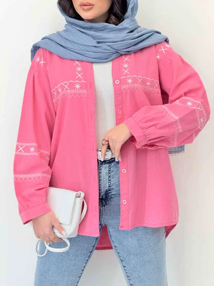 شومیز گلدوزی آدلیا