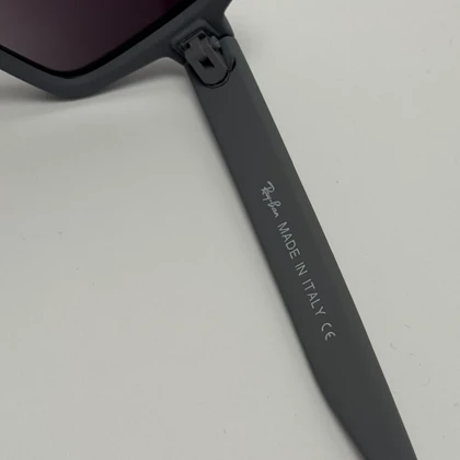 عینک آفتابی پلاریزه ریبن مستطیلی طوسی کد rayban RB 2201