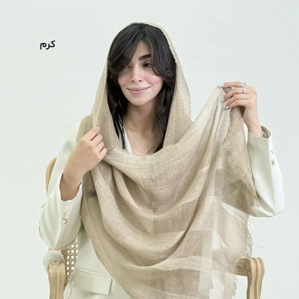 شال زنانه لینن آناستازیا | آی بولک
