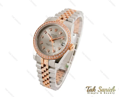 ساعت رولکس زنانه دیت جاست مدیوم Rolex-3532-M-L