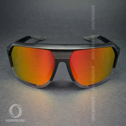 عینک 100% NOVRIK BLACK RED