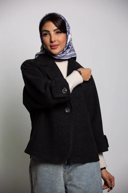 پالتو کت فوتر آستین پاگون New