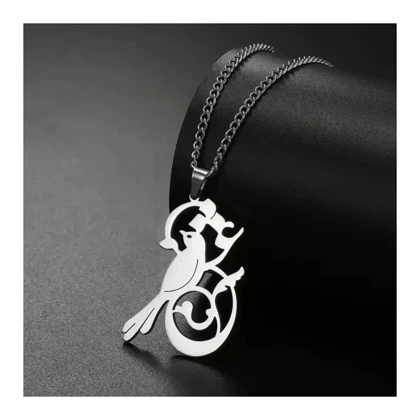 گردنبند پرنده عشق ولنتاین نقره 925