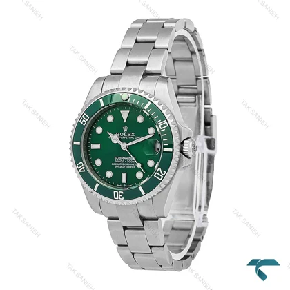 ساعت رولکس زنانه سابمارینر استیل صفحه سبز Rolex-7038-L
