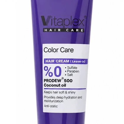 کرم مو ویتاپلکس مدل Color Care فاقد سولفات مناسب موی رنگ شده 150ml