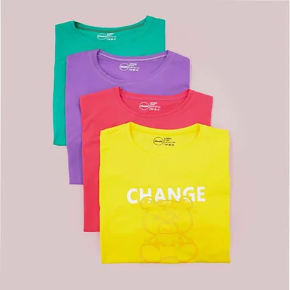 تیشرت زنانه طرح change