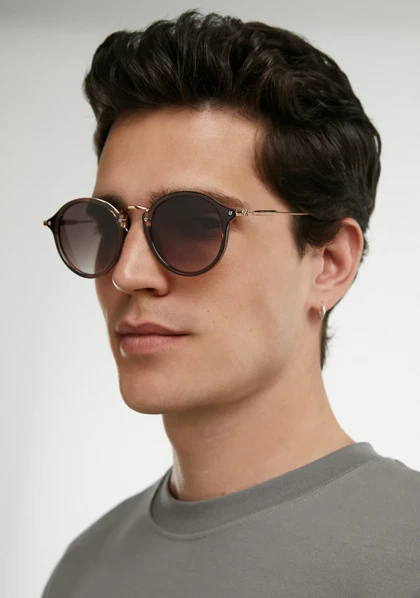 عینک آفتابی دی فرانکلین مدل D.franklin Roller TR90 Milky Brown / Grad Brown