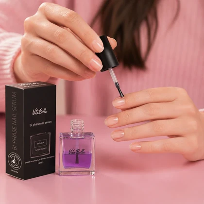 سرم ناخن دوفاز ویتا بلا مدل Violeta حجم 15 میل تقویت‌کننده تخصصی ناخن
