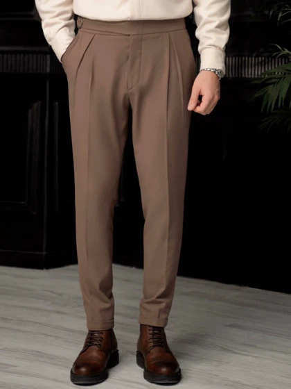 شلوار کمر سگک دار کد p239