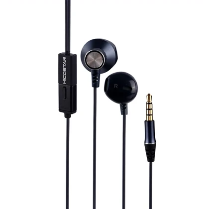هندزفری سیمی هایکواستار Hicostar مدل HS-E68 با جک 3.5 میلی متری