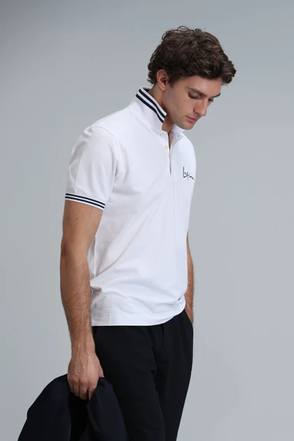 تیشرت یقه پولو مردانه lufian lufian