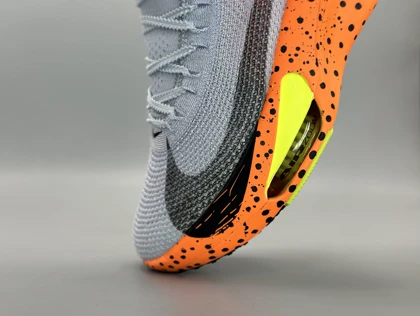 کتانی نایکی آلفا فلای طوسی نارنجی فسفری/Nike Alpha fly