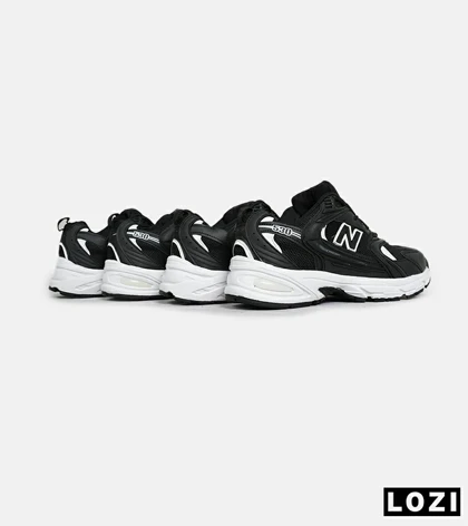 کفش کتانی مردانه و زنانه مشکی NEW BALANCE 530