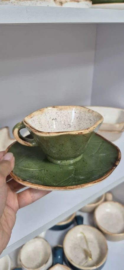 چای خوری دفرمه سرامیک روستیک