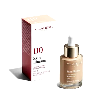 کرم پودر آبرسان کلارنس اسکین ایلوژن SPF15